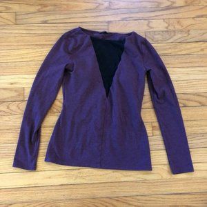 Victoria's Secret Purple XS Long Sleeve Top